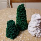 Crocheted Christmas Trees