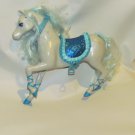 WHITE & BLUR HORSE