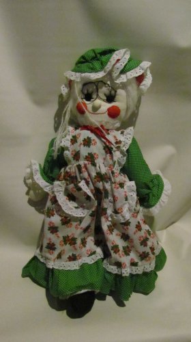 MRS CLAUSE TALL W STAND