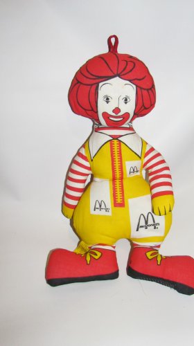 RONALD MCDONAL STUFFED TOY
