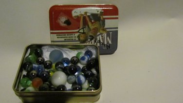 MARBLES IN  TIN