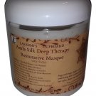 Amla Silk Deep Therapy Restorative Hair Masque 8 oz w/ Bhringraj, Shikakai - Deep Conditioner