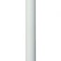PLASTIC STANCHION, 4PCS SET + 32' CHAIN, COLOR IN WHITE, VIP CROWD CONTROL