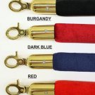 96" Stanchion Velour Rope with 1.50" Diameter, VIP Crowd Control