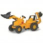 Kettler Caterpillar Kid Tractor with Loader and Back Hoe Tractor by alextoys