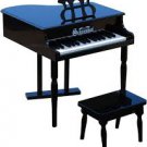 Schoenhut 30 Key Classic Baby Grand Piano black by alextoys