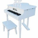Schoenhut 30 Key Classic Baby Grand Piano white by alextoys