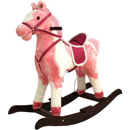 Tek Nek Rockin' Rider Rocking Horse Rainbow by alextoys