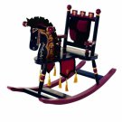 Levels of Discovery Kiddie Ups Prince Wooden Rocking Horse by alextoys