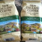NEW ENGLAND COFEE DECAFFEINATED LOT OF 2 10OZ