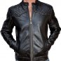 Affliction highway man Men's Leather Jacket Biker new style