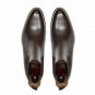 Chelsea Brown Leather Boots,Men Ankle High Casual Leather Boot, Jeans Boots