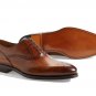 Handmade Wholecut Shoes, Mens Oxford Plain Toe Shoes, Dress Formal Leather Shoes