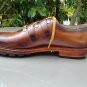 Men's Handmade Latest Style Unique Straps Dress Shoes, Genuine Leather shoes