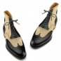 Men's Ankle Boot's, Wingtip Genuine Leather Boots, Denim Boots, Black Beige Boot
