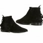 Handmade Spring Fringe Boot Chelsea Boots, Ankle Pointed Men Suede Leather Boots