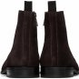 Chelsea Brown Boots, Men's Ankle Boots Suede Dress Boots, Luxury Dress Boots