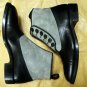 Handmade Button Top Boots Formal Dress Fashion Tuxedo Office Business Boots Men