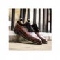Brown Black Oxfords Leather Suede Shoes, Lace up shoes, Handmade Shoes Mens Shoe
