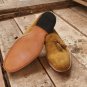 Handmade Tan Formal Shoes Suede Moccasin Slipper For Men, Dress Wedding Shoes