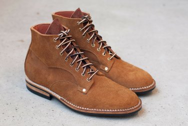Handmade ankle high Boots Suede Leather Casual Formal Classic Denim Boot For Men