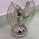 Vintage Centurion Oscillating Table Fan  Brass with chrom collectible
