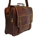 Amazing Vintage Leather Handbag Genuine Leather Messenger Bag shoulder Bag