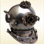 Vintage 18" Divers Helmet Brass Diver's Helmet Collectible Nautical Gif