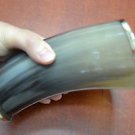 Viking series Horn Game of Throne Medieval Viking Drinking Cup Mug 6" Plain Blac