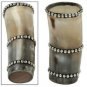 Viking series Horn Game of Throne Medieval Viking Drinking Cup Mug 6" Plain Blac