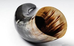 Amazing Viking Drinking Horn plain  Brand New and nicely cleaned