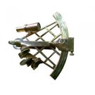 Large French Nautical Sextant Antique vintage Brass Sextant Marine Navig