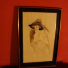 Art Nouveau Etching