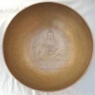 Medicine Buddha Carved Hammered Singing Bowl,NEPAL