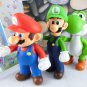 Nintendo Classic Plastic Super Mario Bros 5" 3PCS/SET Action figures Toys PVC Doll Gifts