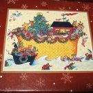 1999 Lang & Wise Christmas Noah Ark resin ornament NIB Ellen Stouffer