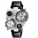 Oulm 9415 Unisex Dual-movement Sports Mechanical Watch