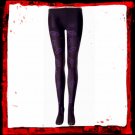 Black Tights with Purple Coffins