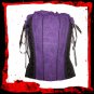 Purple Lace Top Corset