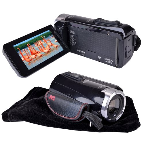 JVC Everio GZ-R10BU Quad Proof 48x Optical/60x Dynamic Zoom SDXC Full ...