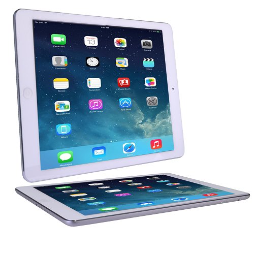 Apple iPad Air with Wi-Fi + Cellular 32GB - White & Silver - AT&T