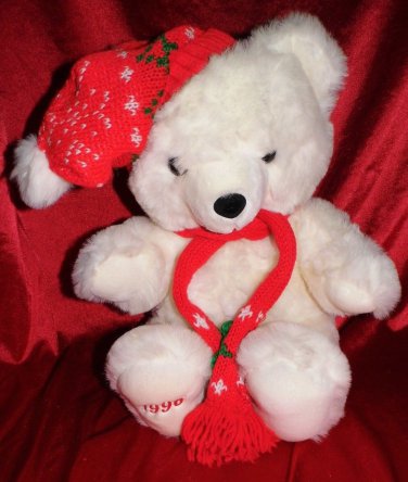 10TH ANNIVERSARY LTD ED 20" SNOWFLAKE CHRISTMAS TEDDY BEAR