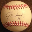 JAMES SHIELDS AUTOGRAPHED BASEBALL (PSA/DNA) & FIRST YEAR BASEBALL CARD
