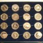 SPAIN - 1992 BARCELONA BOXED SET OF SIXTEEN SILVER OLYMPIC COINS