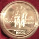 1996 OLYMPIC CYCLING SILVER DOLLAR   ATLANTA 1996