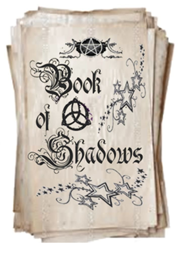 RARE Collection 149 Pages Wicca Book Of Shadows On Parchment & In Color ...