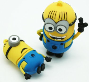 Cartoon Despicable Me 2 Minion 8GB USB 2.0 Momery Stick Flash Drive/U Disk 3 Style Optional