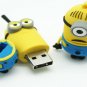 Cartoon Despicable Me 2 Minion 8GB USB 2.0 Momery Stick Flash Drive/U Disk 3 Style Optional