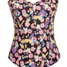 Sexy Colorful Bustier Corset Top for Women S,M,L,XL,XXL