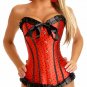 Hot Women's Bustier Top Corset Sexy lingerie red Free Shipping